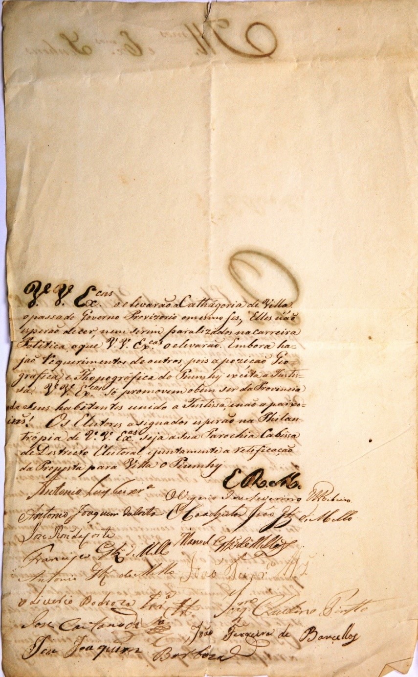 Documento de 1833