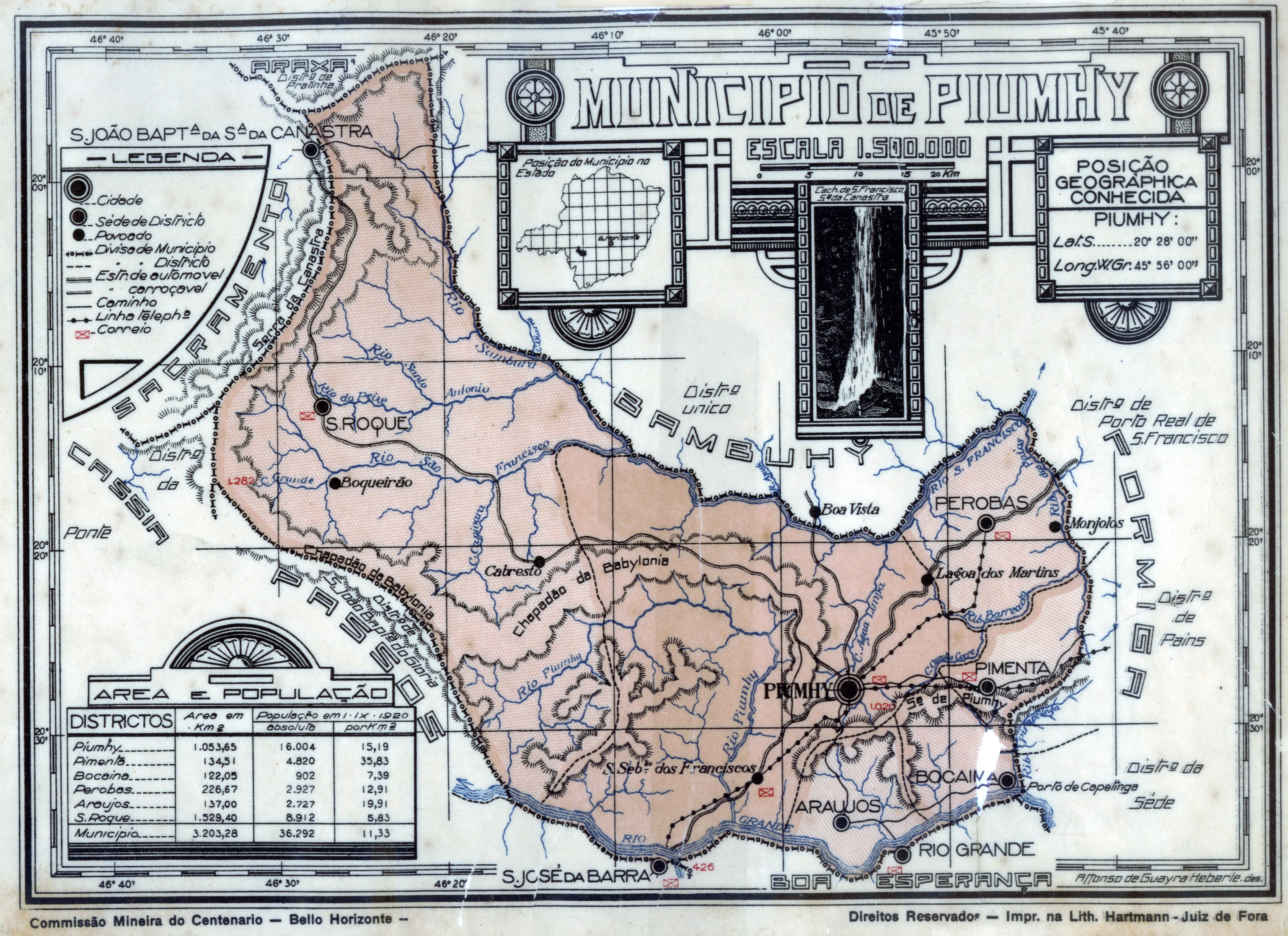 Mapa de 1920