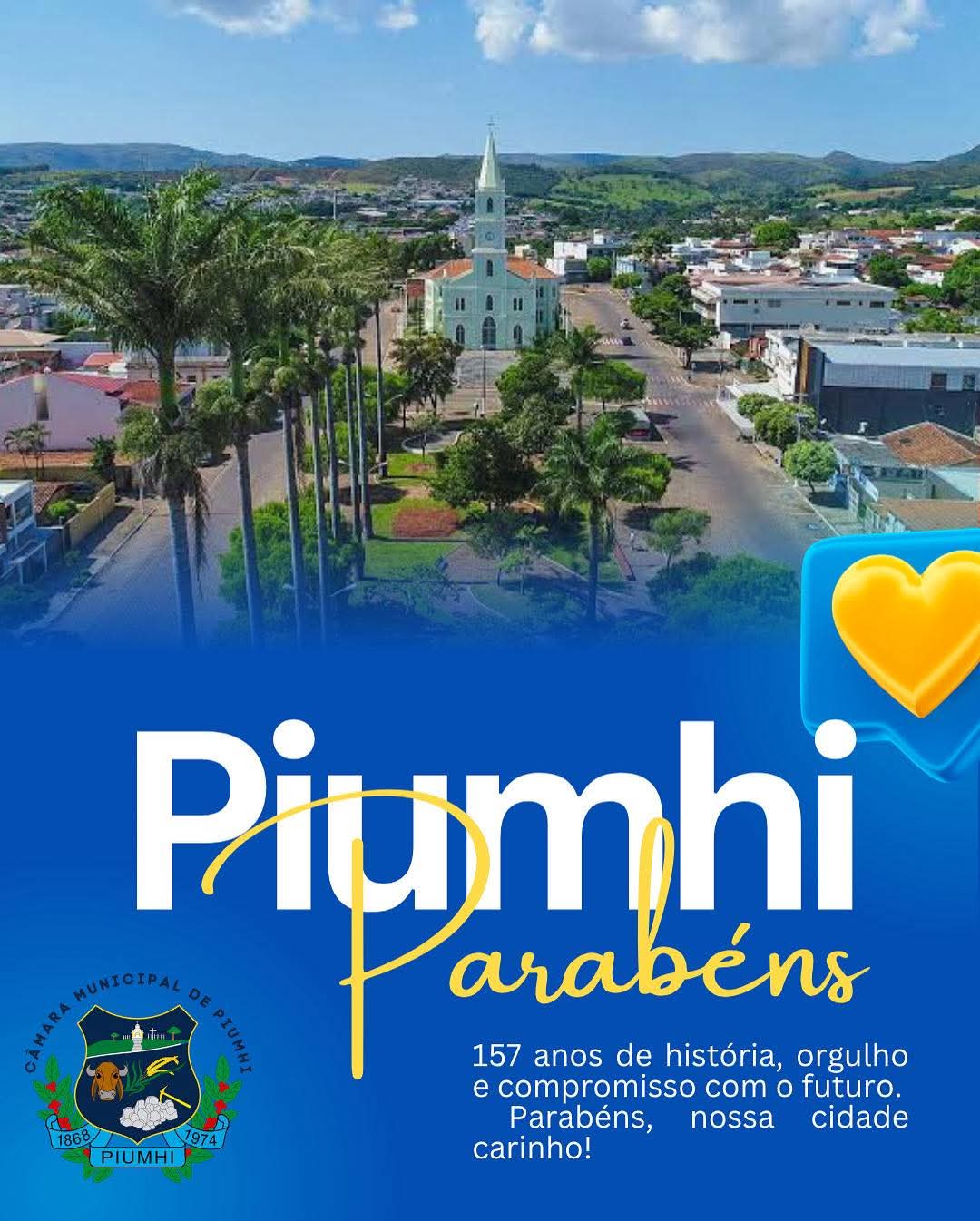 157 ANOS DE PIUMHI - TERRA DE HISTÓRIA, TRADIÇÃO E ESPERANÇA