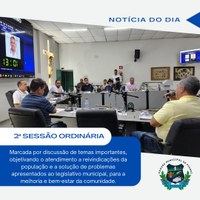 2ª SESSÃO ORDINÁRIA