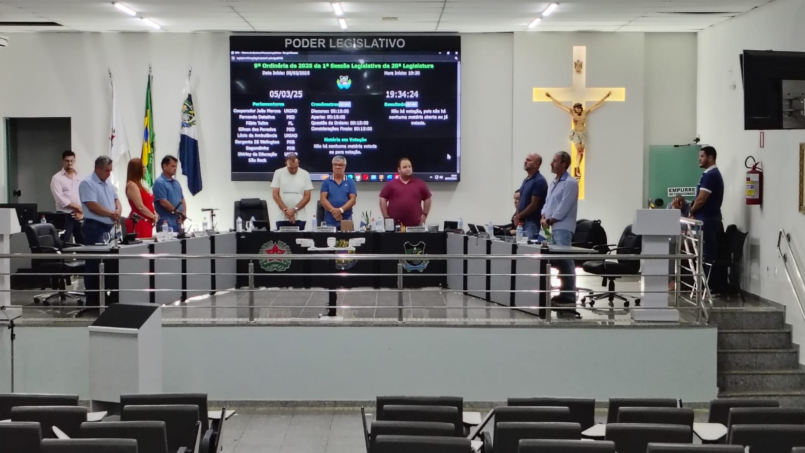 9ª SESSÃO ORDINÁRIA DA CÂMARA