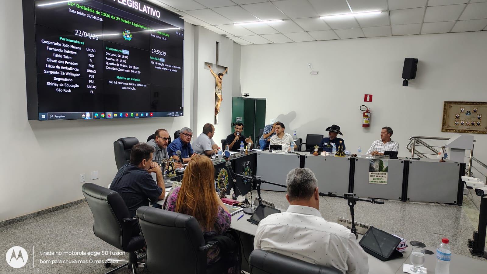 CÂMARA APROVA PROJETOS IMPORTANTES DURANTE A 12ª SESSÃO ORDINÁRIA