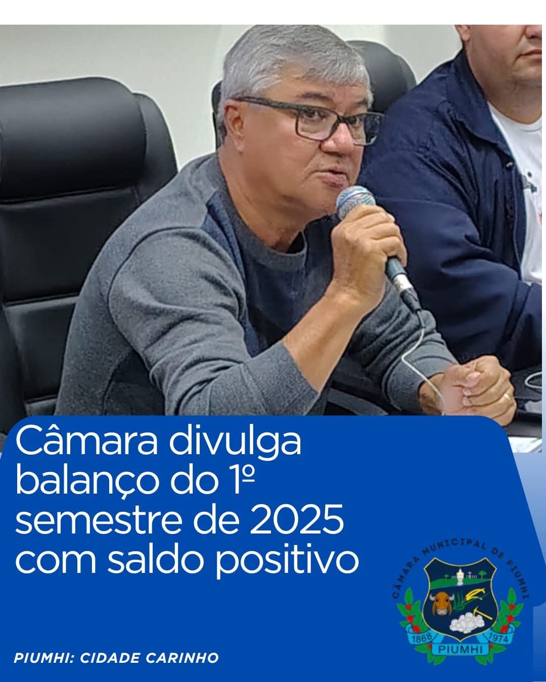 CÂMARA DIVULGA BALANÇO DO 1º SEMESTRE DE 2025 COM SALDO POSITIVO
