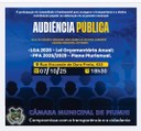 CÂMARA MUNICIPAL DE PIUMHI CONVIDA PARA AUDIÊNCIA PÚBLICA