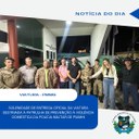 CÂMARA MUNICIPAL SEDIA SOLENIDADE DE ENTREGA DE VIATURA PARA PATRULHA DE PREVENÇÃO À VIOLÊNCIA DOMÉSTICA DA POLÍCIA MILITAR DE PIUMH