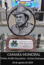 CÂMARA REALIZA 7ª SESSÃO SOLENE COM A 1ª OUTORGA DO TROFÉU ARILDO GONÇALVES -ARTISTA DESTAQUE