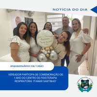 CENTRO DE FISIOTERAPIA ITAMAR SANTINHO COMEMORA  SEU PRIMEIRO ANO 