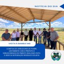 COMITIVA VAI CONHECER DE PERTO A INTEGRAÇÃO RESÍDUOS EM BAMBUÍ