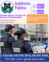 COMUNIDADE VAI DISCUTIR GUARDA CIVIL MUNICIPAL EM AUDIÊNCIA PÚBLICA NA TERÇA, 9 DE DEZEMBRO