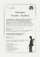 Convite: Homenagem "Pracinha" Piumhiense