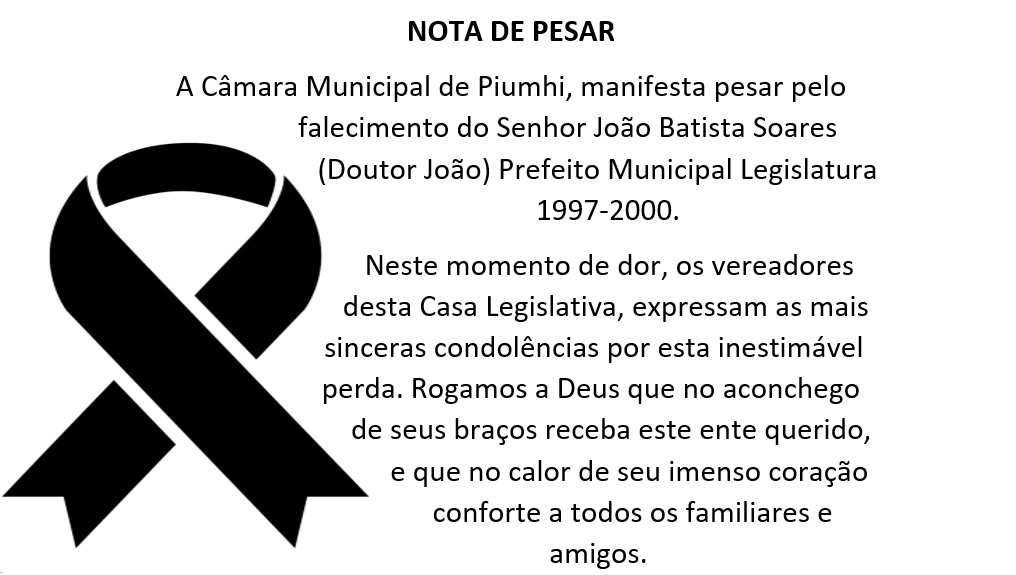 Nota de pesar