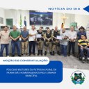 Policiais Militares da Patrulha Rural são homenageados pela Câmara Municipal Policiais Militares da Patrulha Rural são homenageados pela Câmara Municipal