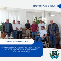 PREFEITO CONCEDE AUMENTO DE 3% AOS SERVIDORES MUNICIPAIS