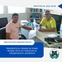 PRESIDENTE DA CÂMARA DE PIUMHI RECEBE VISITA DO VEREADOR DE VARGEM BONITA  PRESIDENTE DA CÂMARA DE PIUMHI RECEBE VISITA DO VEREADOR DE VARGEM BONITA