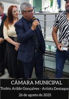 PRESIDENTE DA CÂMARA DESTACA A VOLORIZAÇÃO DA CULTURA NA 7ª SESSÃO