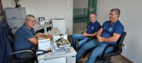 PRESIDENTE DA CÂMARA RECEBE COMANDO DA GUARDA CIVIL MUNICIPAL