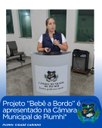 PROJETO  "BEBÊ A BORDO" É APRESENTADO NA CÂMARA MUNICIPAL DE PIUMHI