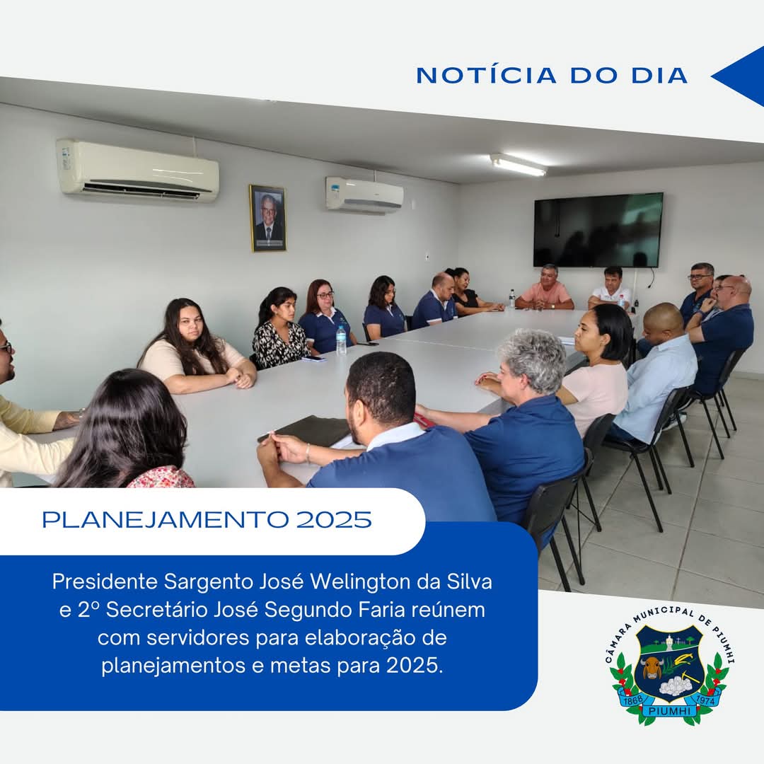 REUNIÃO COM OS SERVIDORES DA CÂMARA