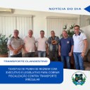 TAXISTAS DE PIUMHI SE REÚNEM COM EXECUTIVO E LEGISLATIVO PARA COBRAR FISCALIZAÇÃO CONTRA TRANSPORTE IRREGULAR
