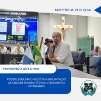 UNIDADE ITINERANTE PARA ATENDIMENTO VETERINÁRIO