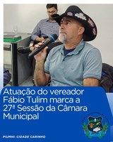 VEREADOR APRESENTA DEMANDAS IMPORTANTES PARA A COMUNIDADE