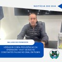 VEREADOR GILVAN COBRA MELHORIAS DA VIVO E ORIENTA DENÚNCIAS AO PROCON
