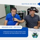 VEREADOR WENDER JOSÉ SOLICITA MELHORIAS PARA O CENRO DE FISIOTERAPIA