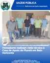 VEREADORE REALIZAM VISITA TÉCNICA À CASA DE APOIO DE PIUMHI EM BELO HORIZONTE