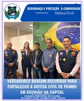 VEREADORES ARTICULAM RECURSOS PARA A DEFESA CIVIL DE PIUMHI