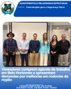 VEREADORES CUMPREM AGENDA DE TRABALHO EM BELO HORIZONTE E APRESENTAM DEMANDAS POR MELHORIAS EM RODOVIAS DA REGIÃO
