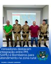 VEREADORES DESTACAM INTEGRAÇÃO ENTRE PM, SAMU E BOMBEIROS PARA ATENDIMENTO NA ZONA RURAL VEREADORES DESTACAM INTEGRAÇÃO ENTRE PM, SAMU E BOMBEIROS PARA ATENDIMENTO NA ZONA RURAL