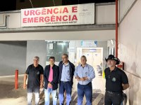 VEREADORES REALIZAM VISITA INSTITUCIONAL À SANTA CASA DE PIUMHI