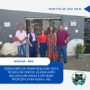 VEREADORES REALIZAM VISITA TÉCNICA EM CENTRO DE EDUCAÇÃO INCLUSIVA EM ARAXÁ VEREADORES REALIZAM VISITA TÉCNICA EM CENTRO DE EDUCAÇÃO INCLUSIVA EM ARAXÁ