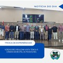 Vereadores visitam a Câmara Municipal de Passos